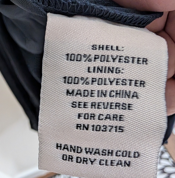 Nanette Lepore Pleated Smocked Mock Neck Midi Dress Navy Blue NWT 10 Elegant - Picture 9 of 11